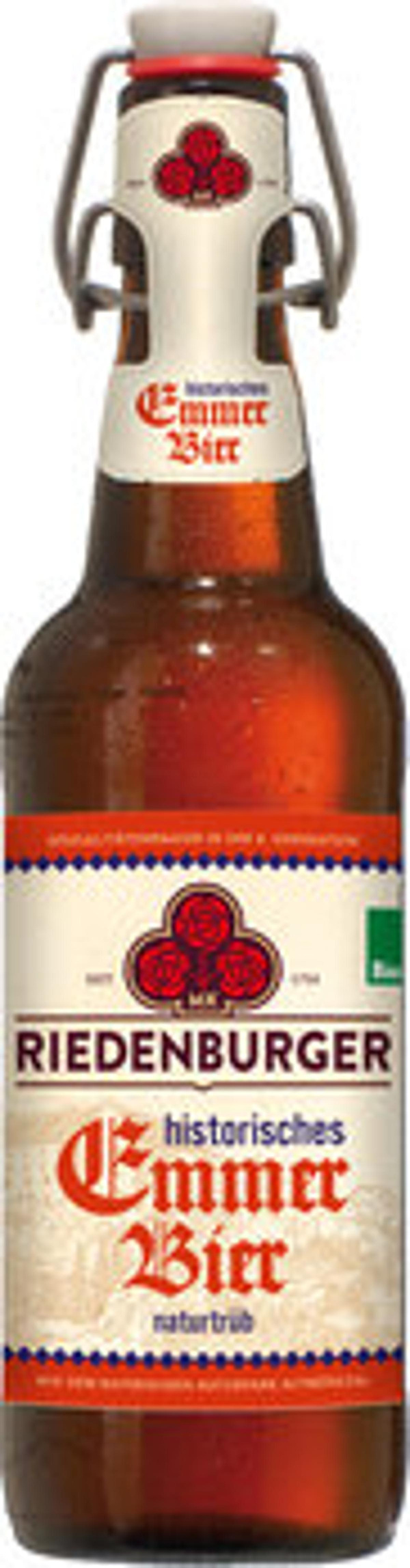 Produktfoto zu Kiste Emmerbier, 20 x 0,5 l