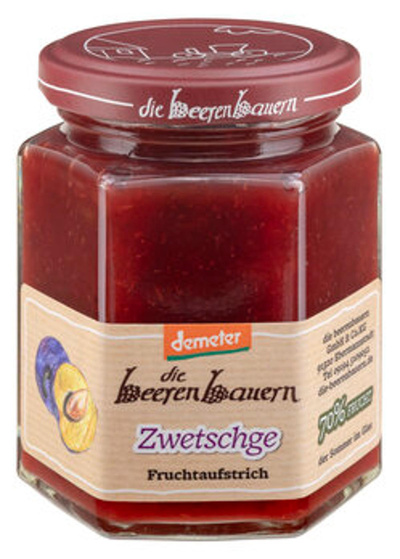 Produktfoto zu Zwetschge Fruchtaufstrich, 200g