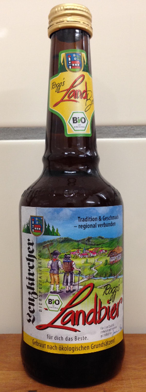 Produktfoto zu Kiste Landbier, 8 x 0,33 l