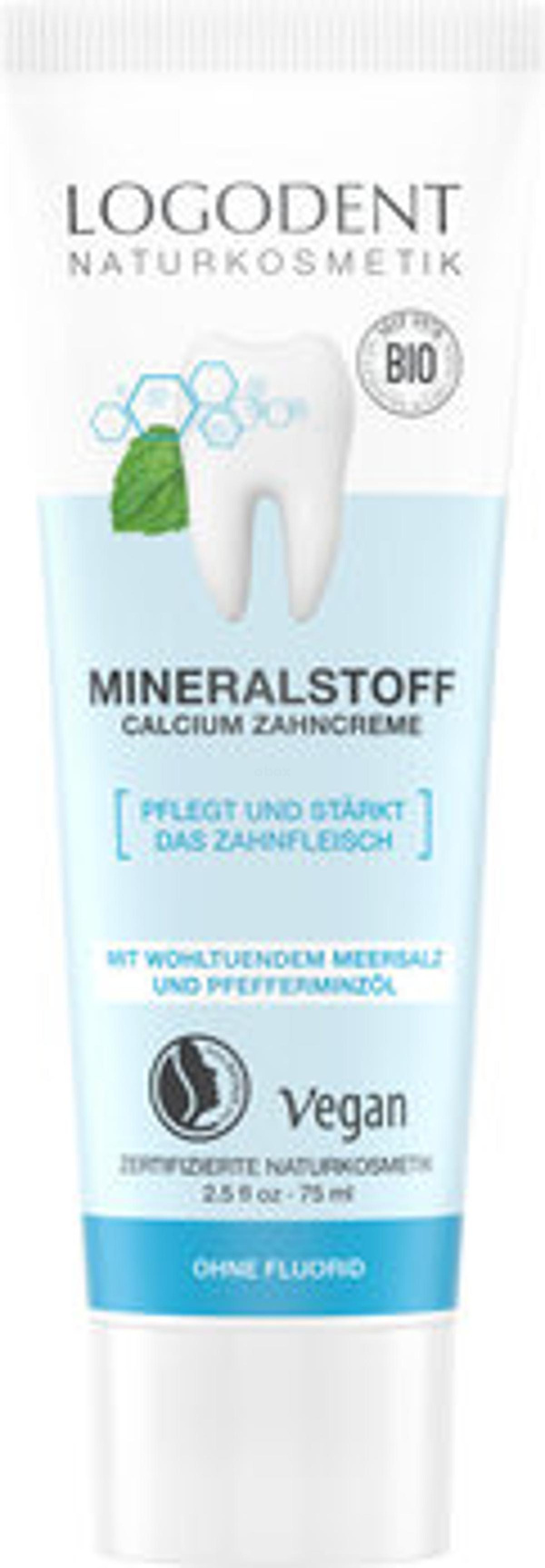 Produktfoto zu Mineralstoff-Zahncreme, 75 ml