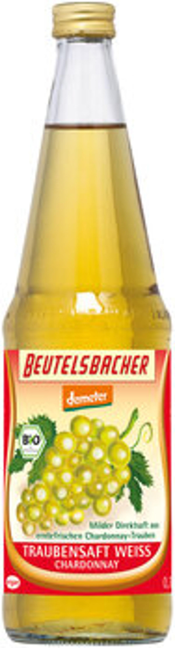 Produktfoto zu Kiste weisser Traubensaft 6 x 0,7l