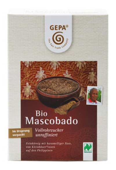 Produktfoto zu Voll-Rohrzucker Mascobado 500g