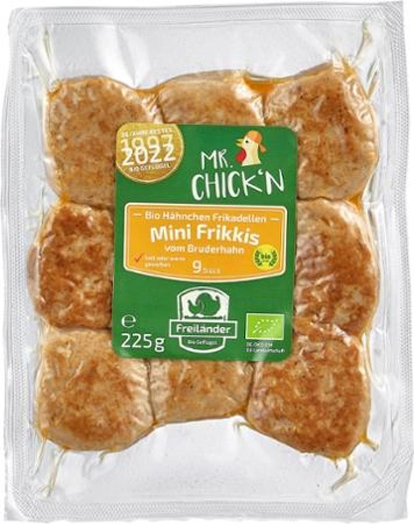 Produktfoto zu GEBINDE Hähnchen 'Mini-Frikkis', 3 x 225 g