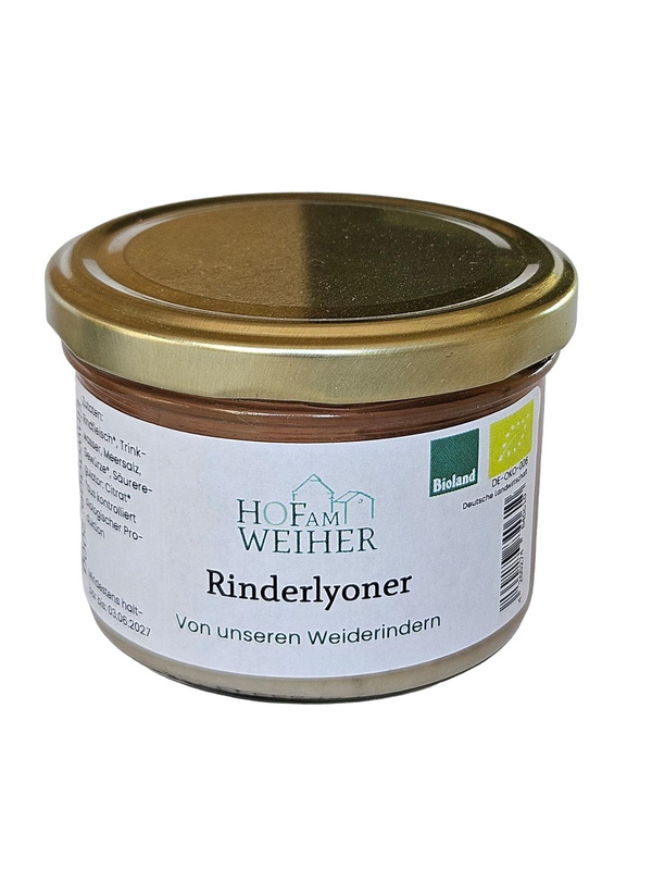 Produktfoto zu Rinderlyoner, 200g