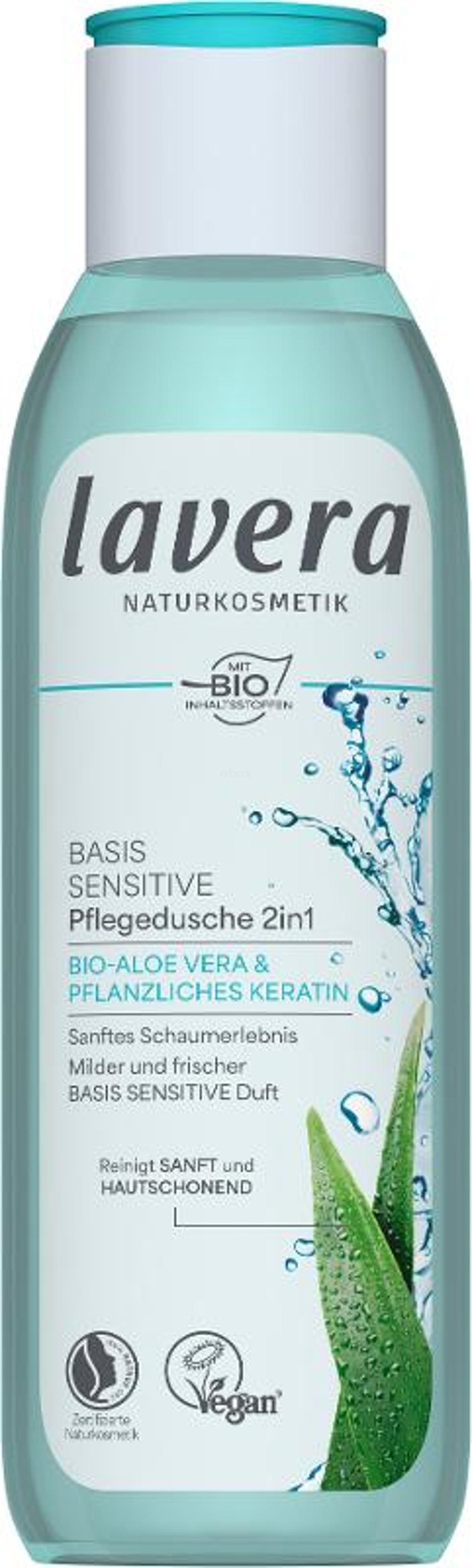 Produktfoto zu Duschgel Basis Sensitiv 2 in 1 für Haut und Haar, 250 ml