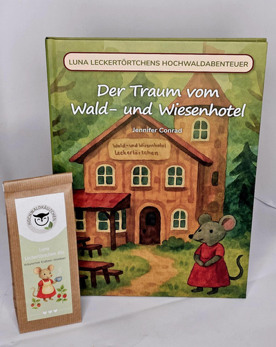 Produktfoto zu Buch "Luna Leckertörtchen" + Kräuter-Früchteteemischung "Luna Leckertörtchen"