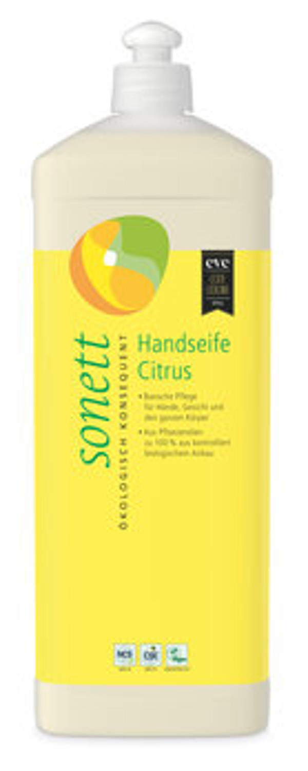Produktfoto zu Handseife Citrus Nachfüllflasche, 1 Ltr
